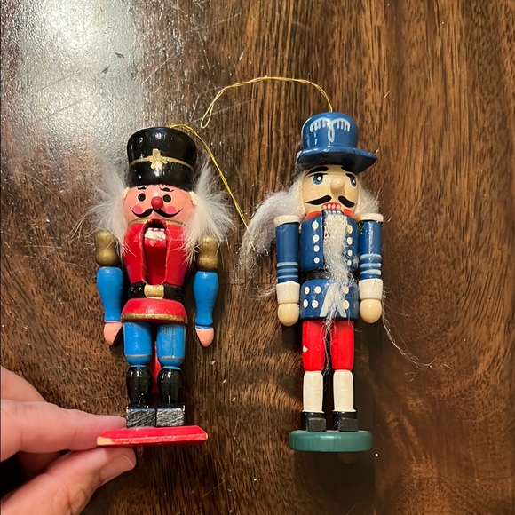 Set of Vintage Nutcracker Ornaments - Picture 1 of 9
